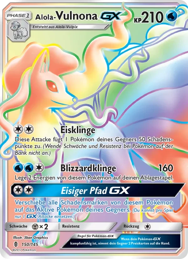 Alola Vulnona GX