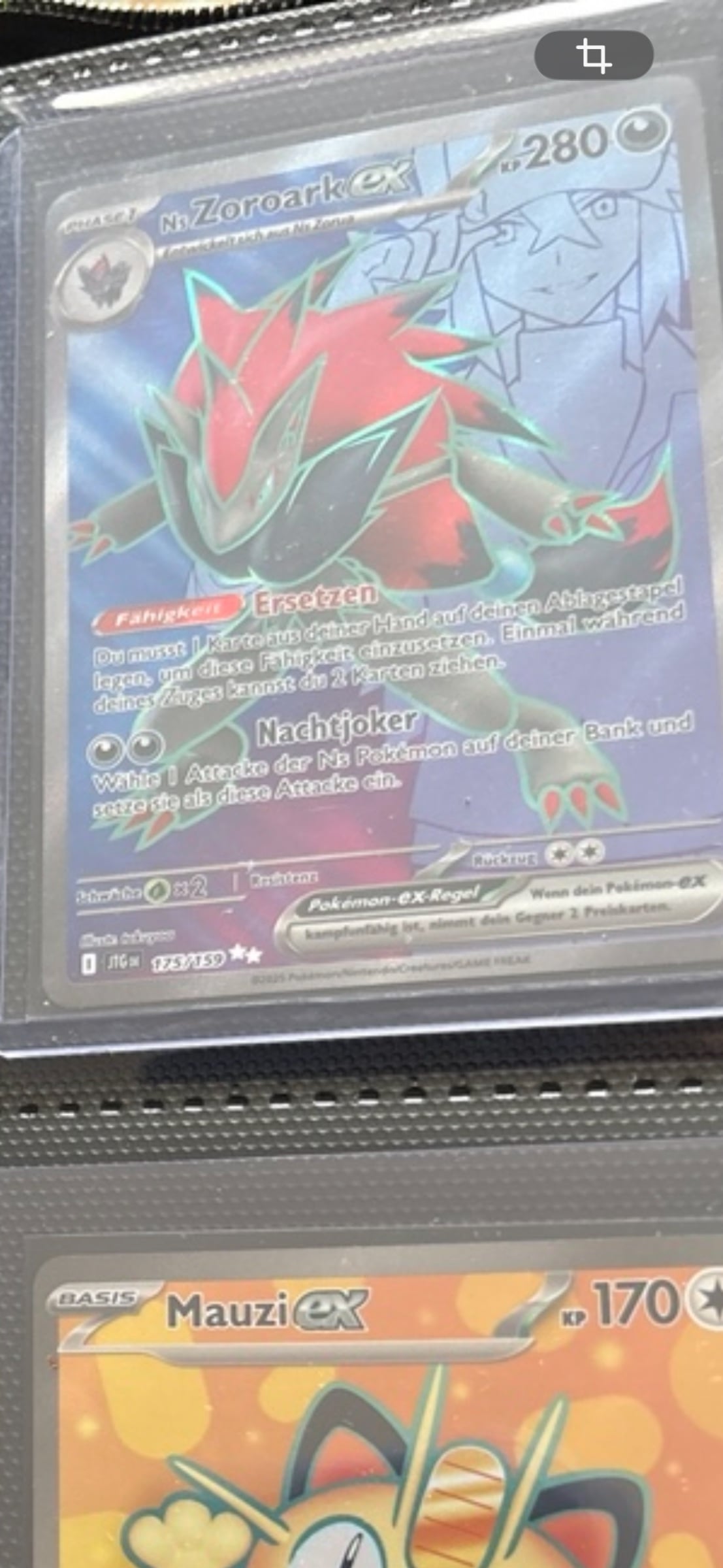 Ns Zoroark ex