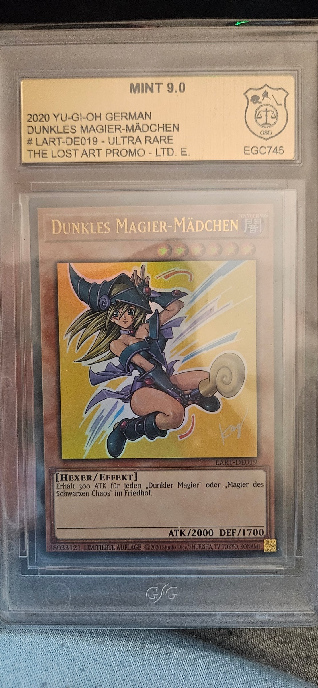 Dunkles Magier-Mädchen